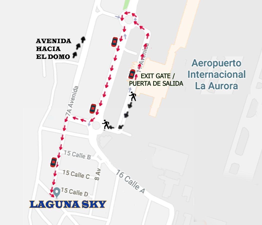 Laguna Sky Guatemala-Stadt Exterior foto